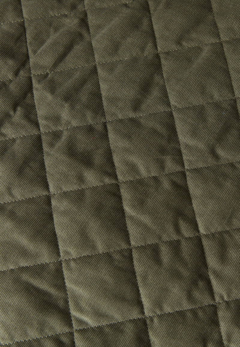 Givn Berlin Steppjacke GBBETHANY aus Babycord Jacket Dark Khaki (Cord Quilted)