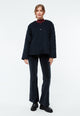 Givn Berlin Steppjacke GBBETHANY aus Babycord Jacket Midnight Blue (Cord Quilted)