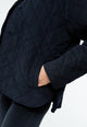 Givn Berlin Steppjacke GBBETHANY aus Babycord Jacket Midnight Blue (Cord Quilted)