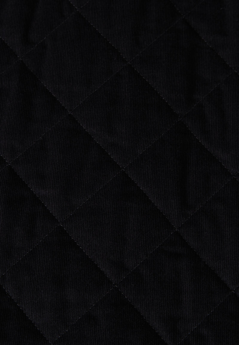 Givn Berlin Steppjacke GBTERENCE  aus Babycord Jacket Black (Cord Quilted)