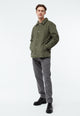 Givn Berlin Steppjacke GBTERENCE  aus Babycord Jacket Dark Khaki (Cord Quilted)