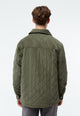 Givn Berlin Steppjacke GBTERENCE  aus Babycord Jacket Dark Khaki (Cord Quilted)