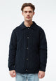 Givn Berlin Steppjacke GBTERENCE  aus Babycord Jacket Midnight Blue (Cord Quilted)