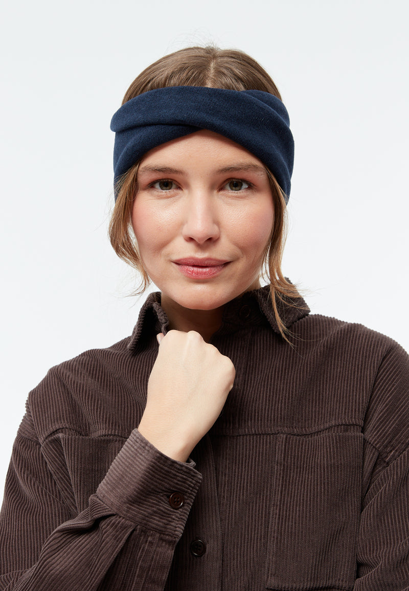 Givn Berlin Stirnband GBBETH aus recycelter Baumwolle Accessory Blue