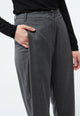 Givn Berlin Stoffhose GBMAIVE aus Wolle Trousers Medium Grey