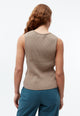 Givn Berlin Strick-Top GBCOURTNEY slim aus Bio-Baumwolle Top Light Taupe