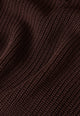 Givn Berlin Strickcardigan GBDESIREE oversize aus Bio-Baumwolle mit Perlmuster-Strick Cardigan Coffee Brown