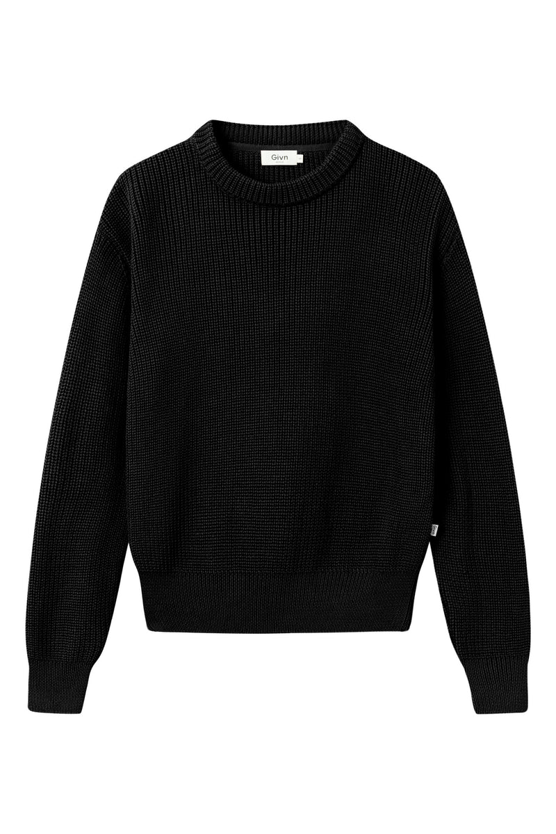 Givn Berlin Strickpullover ARIA aus Bio-Baumwolle Sweater Black