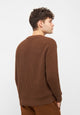 Givn Berlin Strickpullover CARLOS aus Bio-Baumwolle Sweater Chestnut Brown