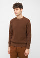 Givn Berlin Strickpullover CARLOS aus Bio-Baumwolle Sweater Chestnut Brown