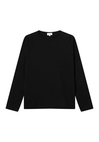 Givn Berlin Strickpullover DAMON aus recycelter Wolle Sweater Black