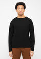 Givn Berlin Strickpullover DAMON aus recycelter Wolle Sweater Black