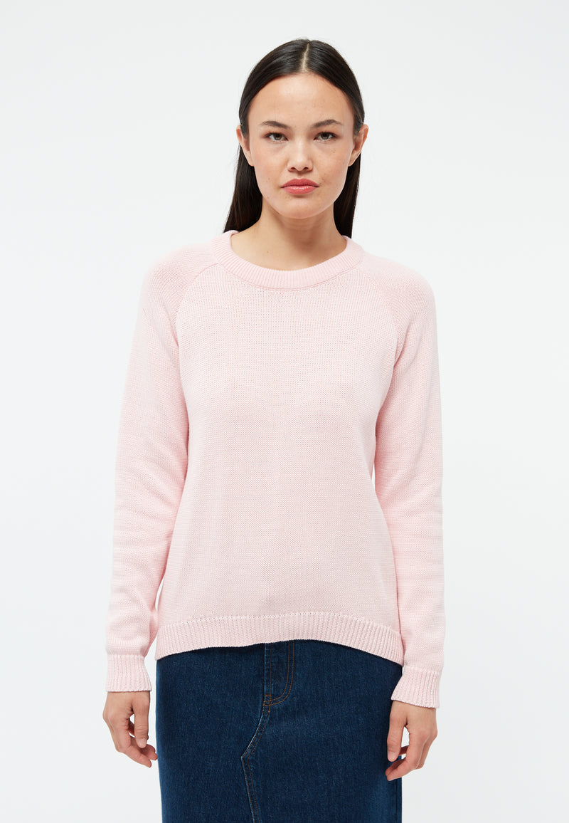 Givn Berlin Strickpullover ERICA aus Bio-Baumwolle Sweater Light Rose