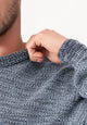 Givn Berlin Strickpullover GBAIDEN aus Bio-Baumwolle Sweater Midnight Blue (Melange)