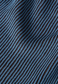 Givn Berlin Strickpullover GBBRENDAN loose Fit aus Bio-Baumwolle Sweater Coffee Brown / Cloudy Blue (Stripes)