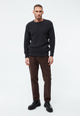 Givn Berlin Strickpullover GBCARL aus Bio-Baumwolle Sweater Anthracite