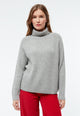 Givn Berlin Strickpullover GBCASSIA mit Rollgragen aus recyceltem Wollgemisch Sweater Mid Grey
