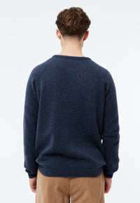 Givn Berlin Strickpullover GBCOOPER aus recyceltem Wollgemisch Sweater Dark Blue