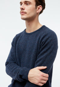 Givn Berlin Strickpullover GBCOOPER aus recyceltem Wollgemisch Sweater Dark Blue