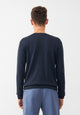 Givn Berlin Strickpullover GBCOSMO aus Bio-Baumwolle Sweater Midnight Blue