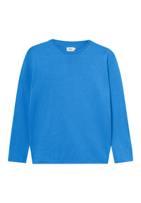 Givn Berlin Strickpullover GBDENIS aus Bio-Baumwolle Sweater French Blue