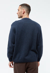 Givn Berlin Strickpullover GBIVAN aus recycelter Wolle Sweater Dark Blue