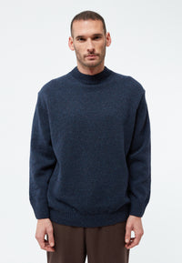 Givn Berlin Strickpullover GBIVAN aus recycelter Wolle Sweater Dark Blue