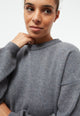 Givn Berlin Strickpullover GBJULIANA aus recycelter Wolle Sweater Mid Grey