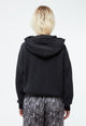 Givn Berlin Strickpullover GBMARIELLA relaxed Fit aus Bio-Baumwolle mit Kaputze Sweater Anthracite