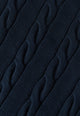 Givn Berlin Strickpullover GBRAMEA mit Zopfmuster aus Bio-Baumwolle Sweater Midnight Blue