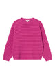 Givn Berlin Strickpullover GB-EMILY aus Bio-Baumwolle Sweater Berry Pink
