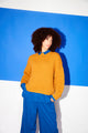 Givn Berlin Strickpullover NAEMI aus Bio-Baumwolle Sweater Golden Oak