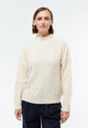 Givn Berlin Strickpullover ODESSA aus Bio-Wolle Sweater White (Wool)