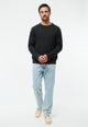 Givn Berlin Strickpullover RICO aus Bio-Wolle Sweater Dark Grey (Wool)