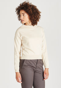 Givn Berlin Strickpullover SABRINA aus Bio-Baumwolle Sweater Light Beige