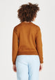 Givn Berlin Strickpullover SABRINA aus Bio-Baumwolle Sweater Rubber Brown