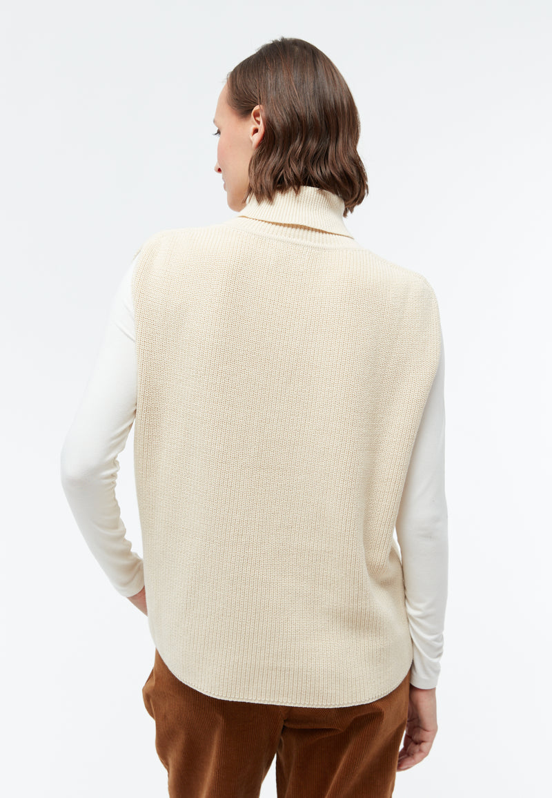 Givn Berlin Strickpullunder KEIRA aus Bio-Baumwolle Sweater Undyed