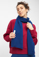 Givn Berlin Strickschal ISAAC aus Bio-Baumwolle Scarf Deep Blue