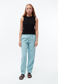Givn Berlin Stricktop GBSHIRLEY cropped aus Bio-Baumwolle im Jacquard Muster Top Black (Jacquard)
