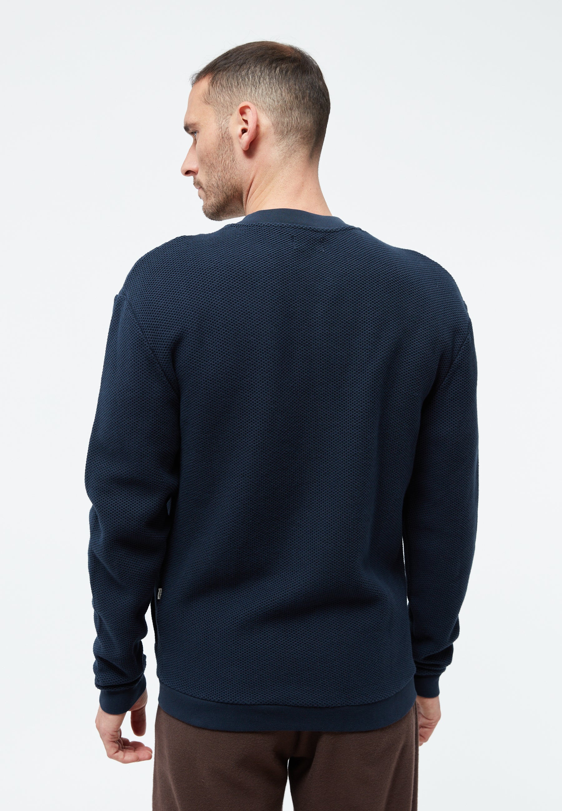 Givn Berlin Strukturierte Blousonjacke GBCARTER aus Bio-Baumwolle Jacket Dark Blue (Structure)