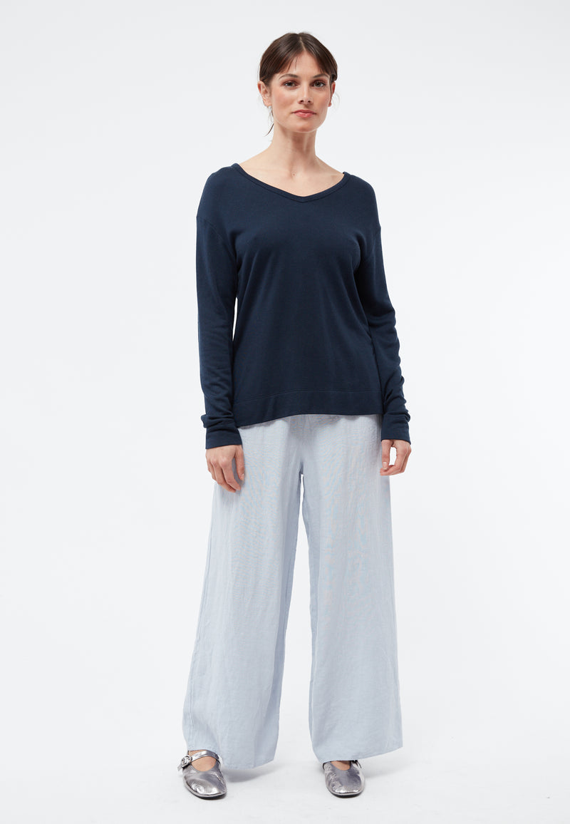 Givn Berlin Sweater DANIELLE aus TENCEL™ Modal  Sweater Midnight Blue