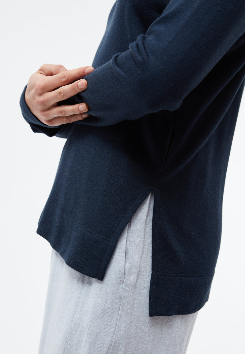 Givn Berlin Sweater DANIELLE aus TENCEL™ Modal  Sweater Midnight Blue