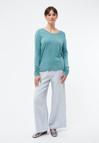Givn Berlin Sweater DANIELLE aus TENCEL™ Modal  Sweater Petrol