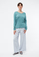 Givn Berlin Sweater DANIELLE aus TENCEL™ Modal  Sweater Petrol