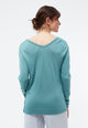 Givn Berlin Sweater DANIELLE aus TENCEL™ Modal  Sweater Petrol
