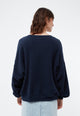 Givn Berlin Sweater GBADA loose Fit aus recycelter Baumwolle Sweater Blue