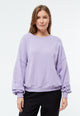 Givn Berlin Sweater GBADA loose Fit aus recycelter Baumwolle Sweater Light Amethyst