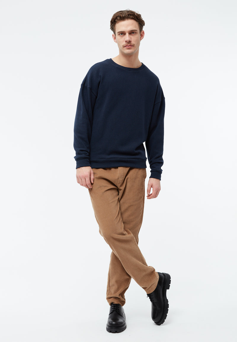 Givn Berlin Sweater GBANTHONY aus recycelter Baumwolle Sweater Blue