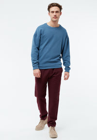 Givn Berlin Sweater GBANTHONY aus recycelter Baumwolle Sweater Distant Blue