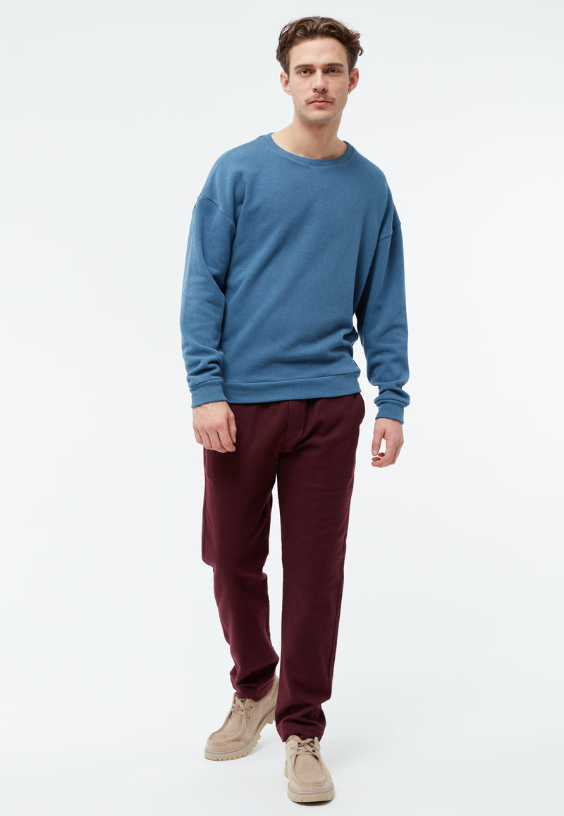 Givn Berlin Sweater GBANTHONY aus recycelter Baumwolle Sweater Distant Blue